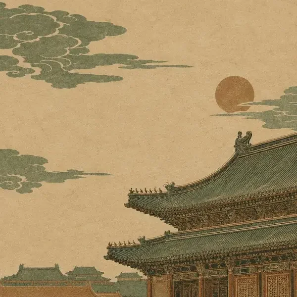 古装传奇分类插画封面